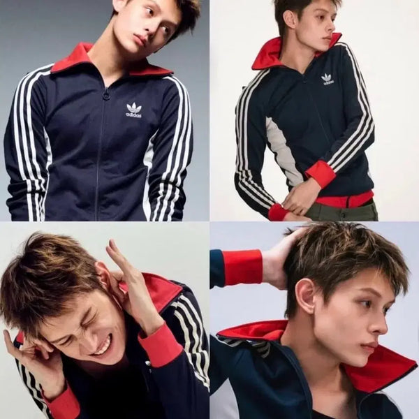 [BUNJANG] Adidas Europa Track Jacket Ryujin Yeji Collaboration / (새상품) 코르티스 건호 있지 류진 착용 져지 유로파 져지 집업 불꽃 아디다스져지 대장 희귀