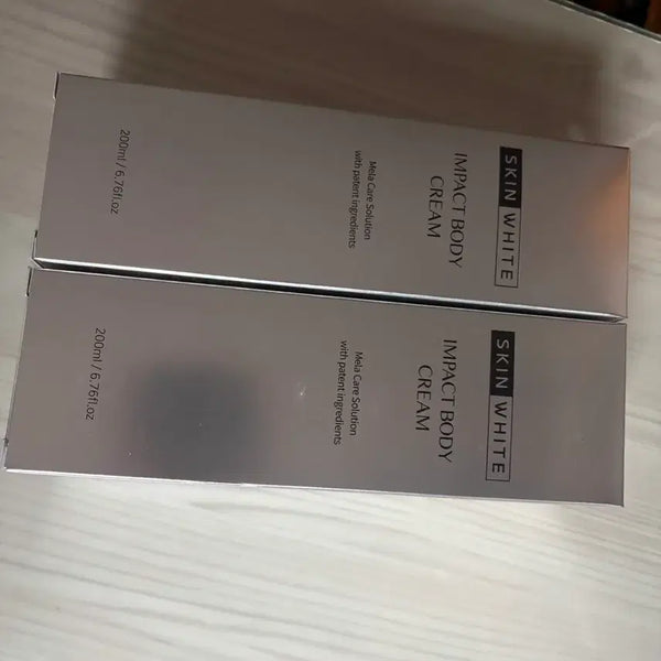[BUNJANG] Skinwhite Impact Body Cream 200ml (2-Piece Set) / 스킨화이트 임팩트바디크림 200ml 2개