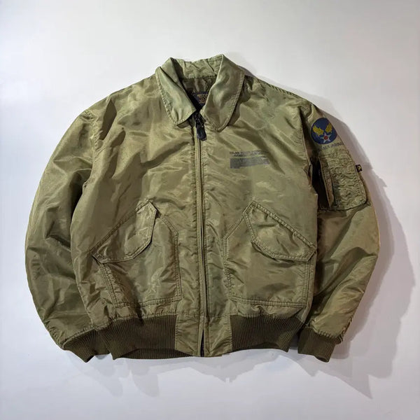 [BUNJANG] PENTAGON Vintage Replica US Military A-2 Flight Jacket / 펜타곤 빈티지 레플리카 미군 A-2 플라이트 자켓