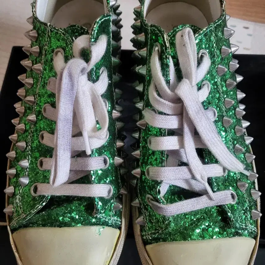 [BUNJANG] Giax Lurex Sneakers / 젠치 스니커즈