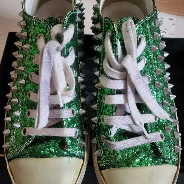 [BUNJANG] Giax Lurex Sneakers / 젠치 스니커즈