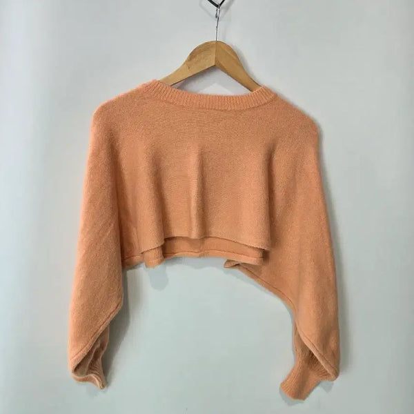 [BUNJANG] ULMIA STAFF Coral Crop Knit / ULMIA STAFF 코랄 크롭 니트