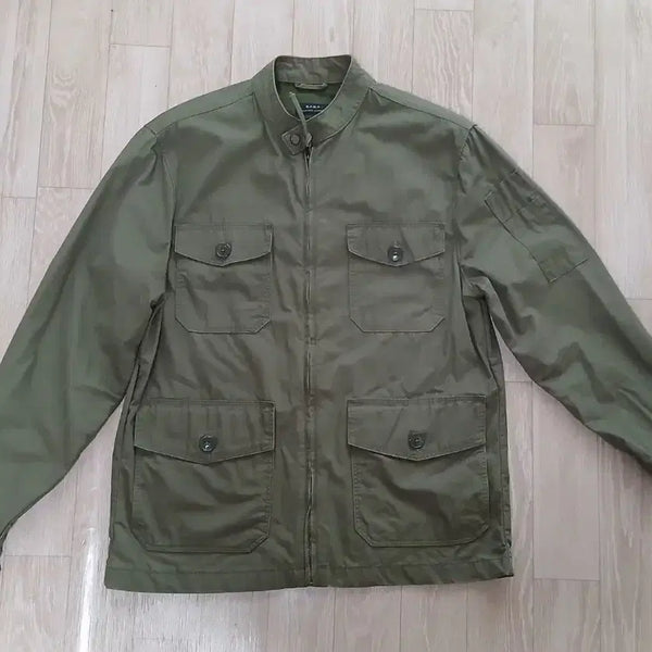 [BUNJANG] ZARA Field Parka Jacket M Khaki / 자라 ZARA 필드 야상 자켓 M 카키