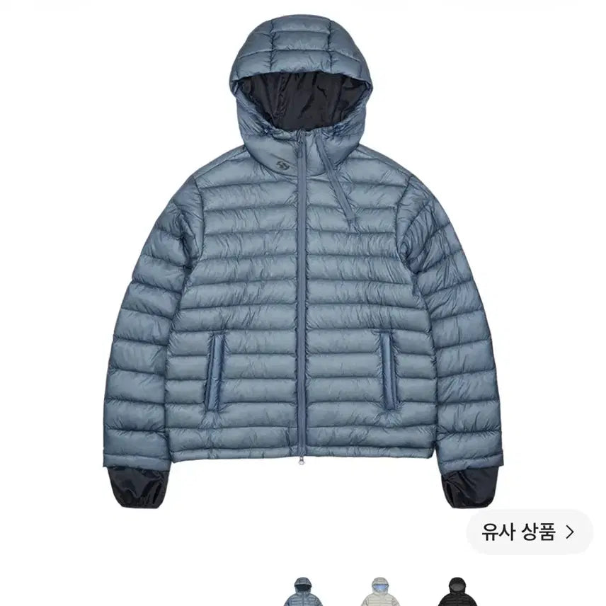 [BUNJANG] Sansan Gearsuffix Puffer Jacket Navy Lightweight Padded Size 3 / 산산기어 서픽스 푸퍼 자켓 네이비 경량패딩 3사이즈