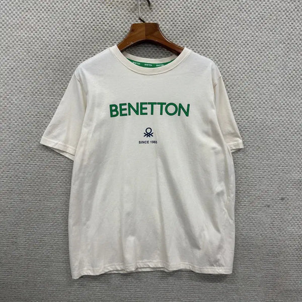 [BUNJANG] Benetton Short Sleeve T-Shirt M / 베네통 반팔티 M D04919
