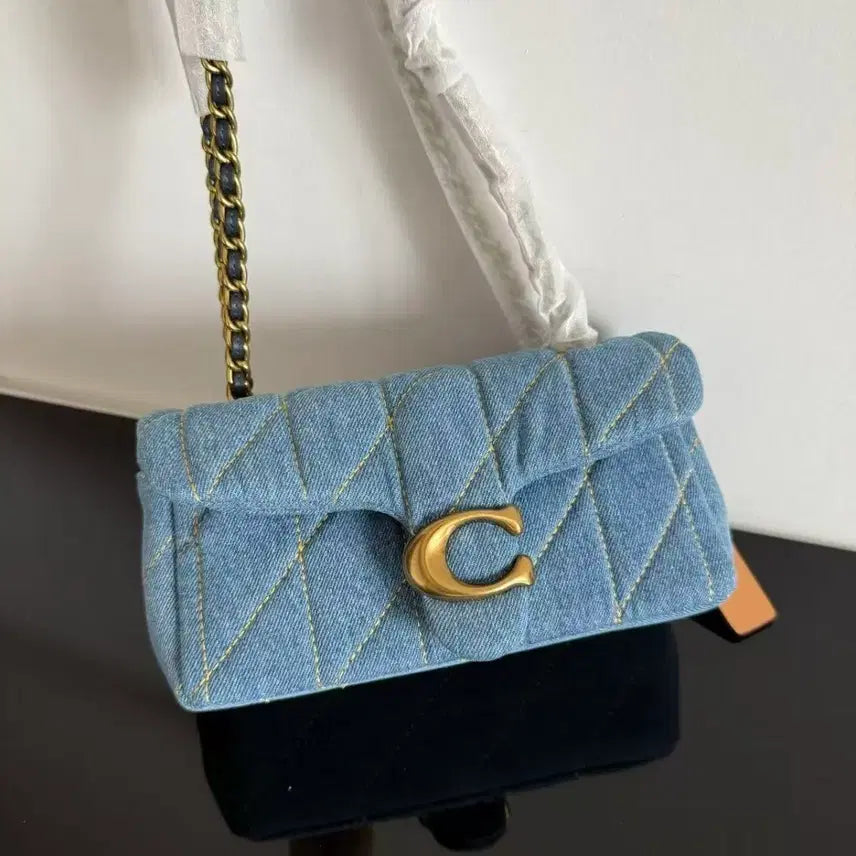 [BUNJANG] COACH Diamond Pattern Quilting Tabby 26 Shoulder Bag Crossbody / COACH/ 다이아몬드 패턴 퀼팅 TABBY 26번 숄더백 크로스백