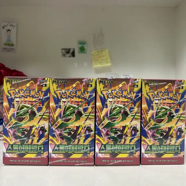 [BUNJANG] Pokemon Card Game Sword & Shield: Evolving Skies 4 Boxes (30 Packs) / [미개봉] 포켓몬카드 스톰에메랄다 4박스 30팩