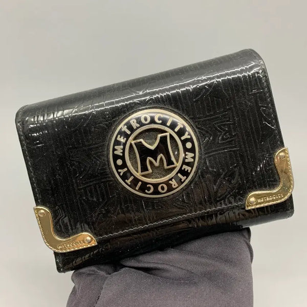 [BUNJANG] METROCITY SLG Wallet Black Leather / 267003705 METROCITY  SLG WALLET BLACK CO