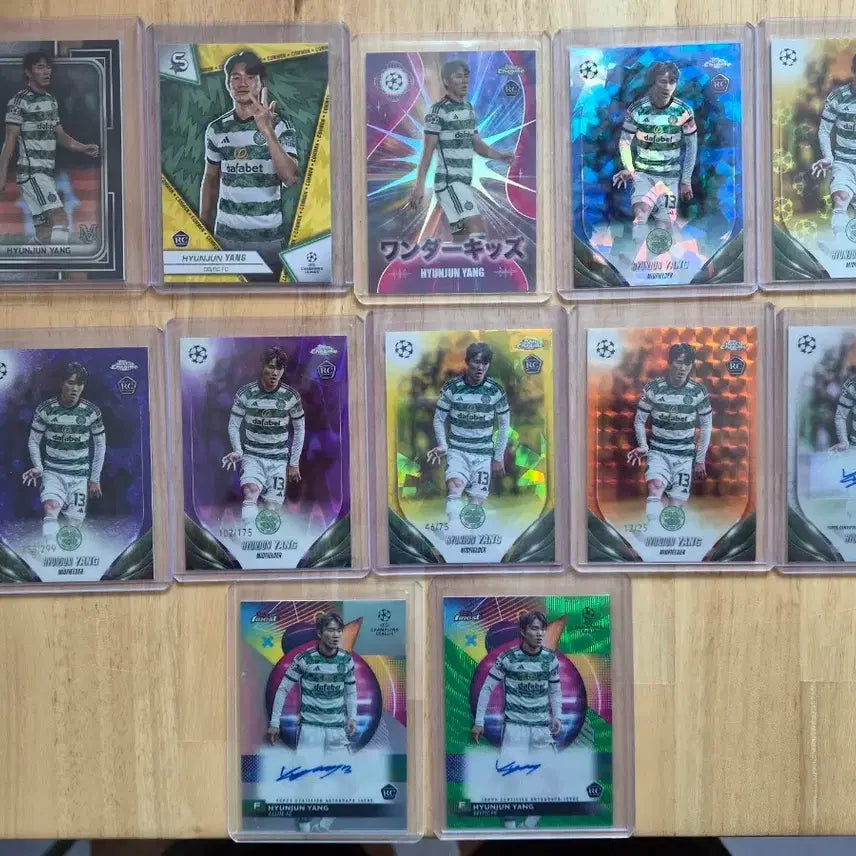 [BUNJANG] Yang Hyun-jun Bundle Set Trading Cards / 양현준 카드 일괄 판매합니다