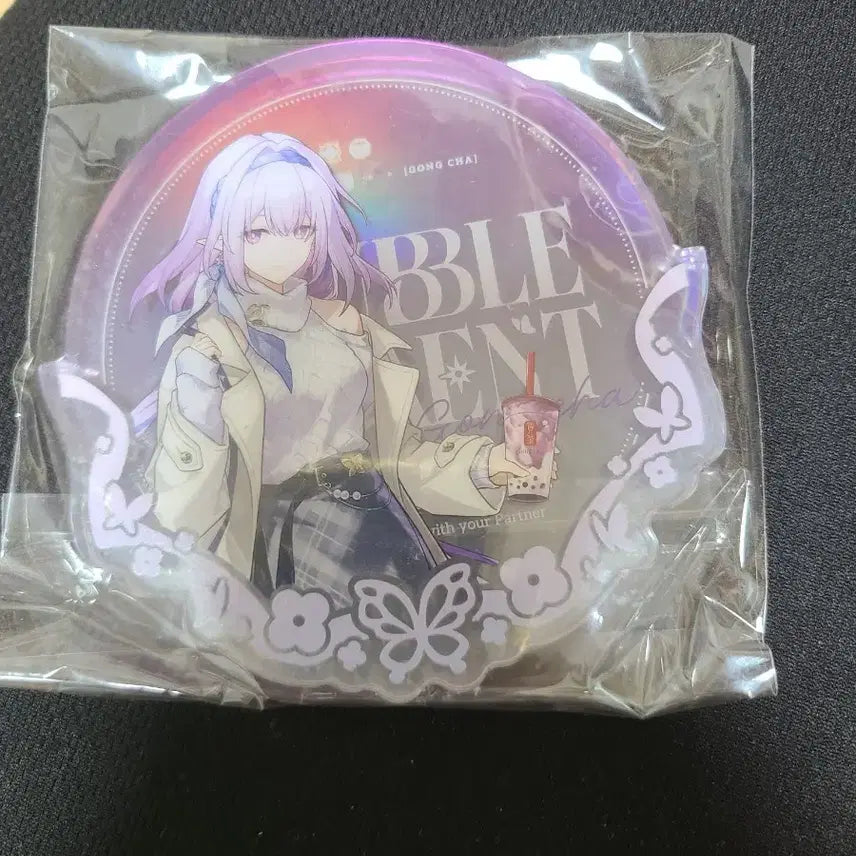 [BUNJANG] Gong Cha Honkai Star Rail Castoris Acrylic Coaster / 붕괴 스타레일 공차 콜라보 카스토리스 아크릴코스터