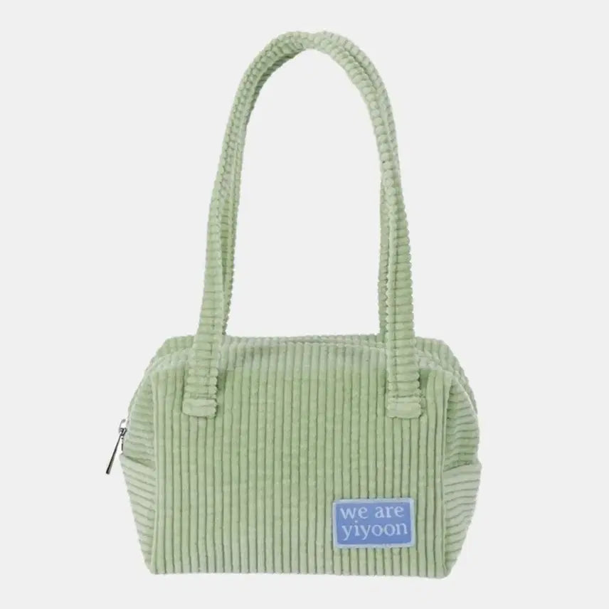 [BUNJANG] Wei Yoohn Corduroy Avocado Handy Pouch / [새상품] 위아이윤 핸디파우치 코듀로이 아보카도