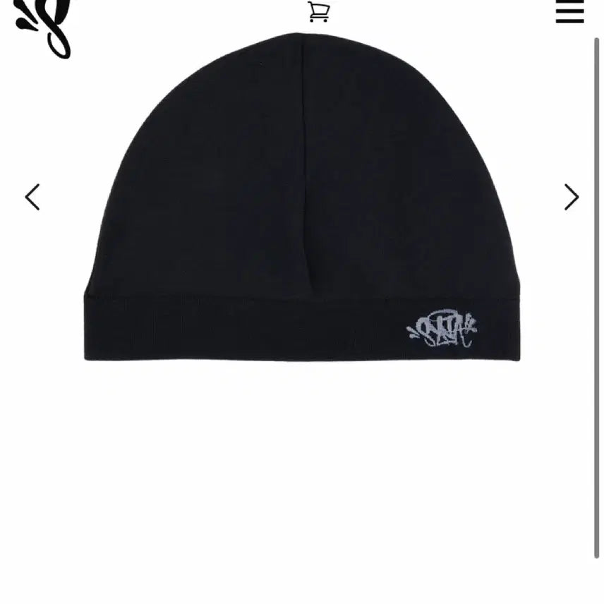 [BUNJANG] Syna Skull Beanie / SYNAWORLD OG SYNA SKULL - BLACK