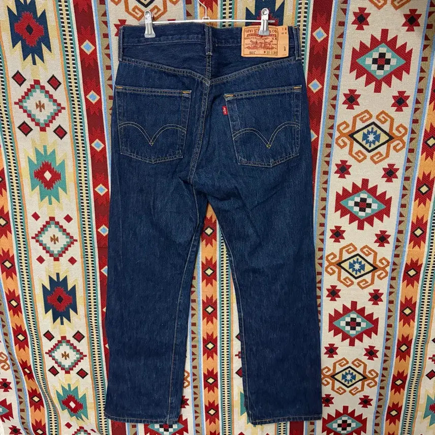 [BUNJANG] Levi's 501 Regular Wash Denim Jeans W31 L30 / 리바이스 501 레귤러 워싱 데님 청바지 W31 L30