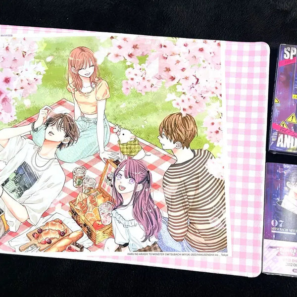 [BUNJANG] Spring Storm & Monster Vol. 7 Special Edition First Print Comic Book Long Mousepad / 봄의 폭풍과 몬스터 7권 특별판 초판 만화책 장패드 순정만화