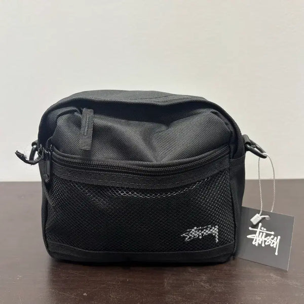 [BUNJANG] Stussy Black Crossbody Bag / 스투시 블랙 크로스백/ 새 상품
