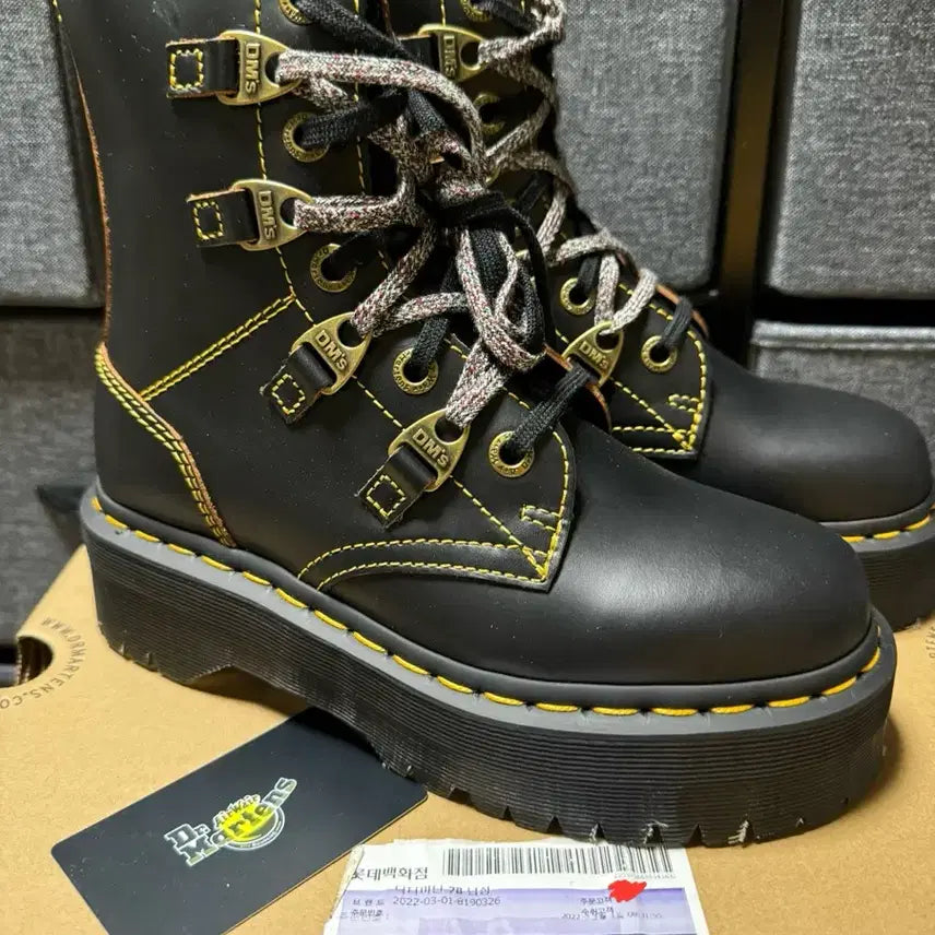 [BUNJANG] Dr. Martens Collier Walker Boots Quad Bex Max UK 4 (230-240) / 닥터마틴 워커 콜리어 단종 Uk4 (230-240) 쿼드 벡스 맥스