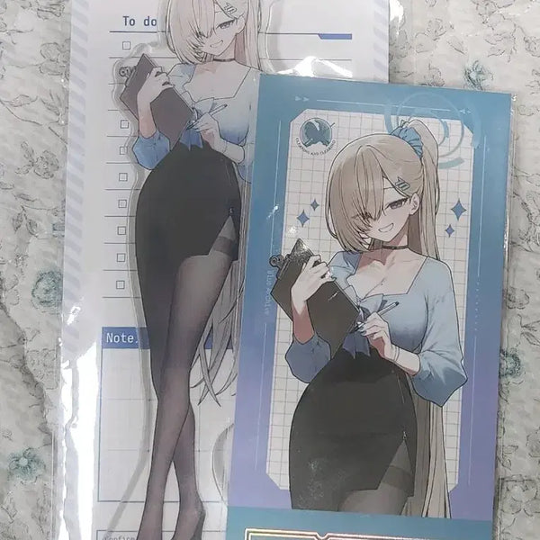 [BUNJANG] Blue Archive Asuna Acrylic Standee + Special Ticket / 블루아카이브 애니메이트 아스나 아크릴 스탠드,특전티켓