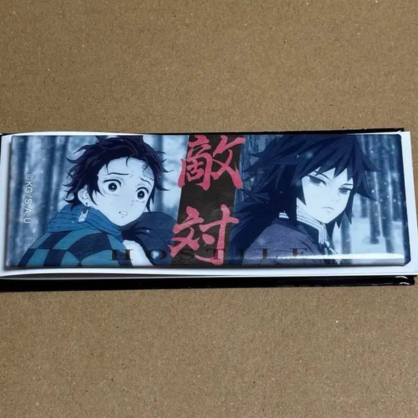 [BUNJANG] Demon Slayer ufotable Cafe Limited Long Can Badge / 귀멸의칼날 ufotable카페 공식 전편 재방송기념 롱 캔뱃지