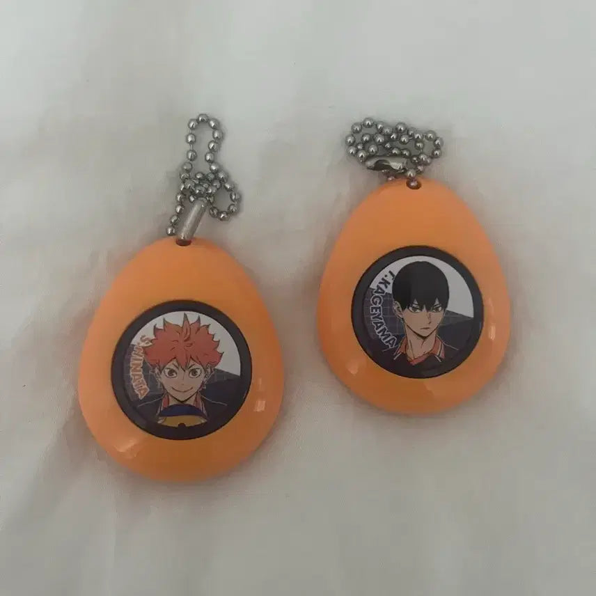 [BUNJANG] Haikyuu!! Kageyama & Hinata Voice Keyring Bundle / 하이큐 카게야마, 히나타 보이스키링