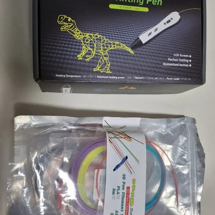 [BUNJANG] 3D Printing Pen with Filament / 3D 프린팅 펜