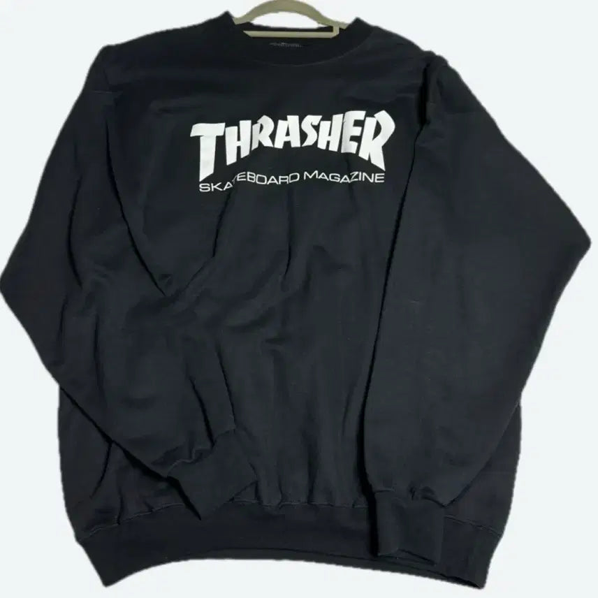[BUNJANG] Thrasher Sweatshirt Black L / 트레셔 맨투맨