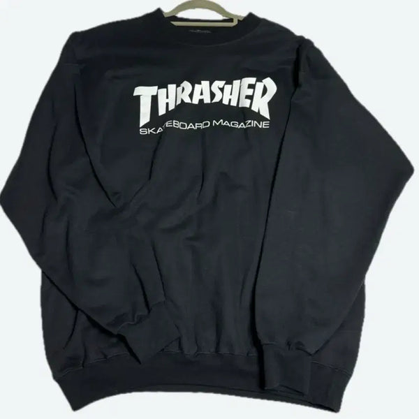 [BUNJANG] Thrasher Sweatshirt Black L / 트레셔 맨투맨