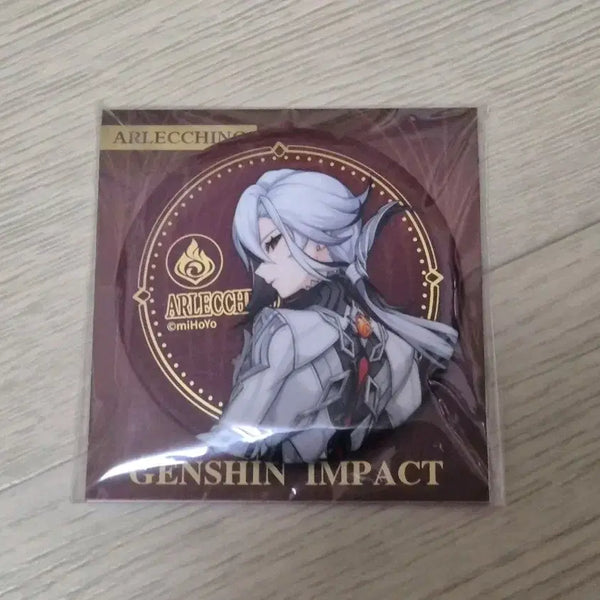 [BUNJANG] Genshin Impact Arlecchino Can Badge (Sealed) / 원신 아를레키노 캔뱃지