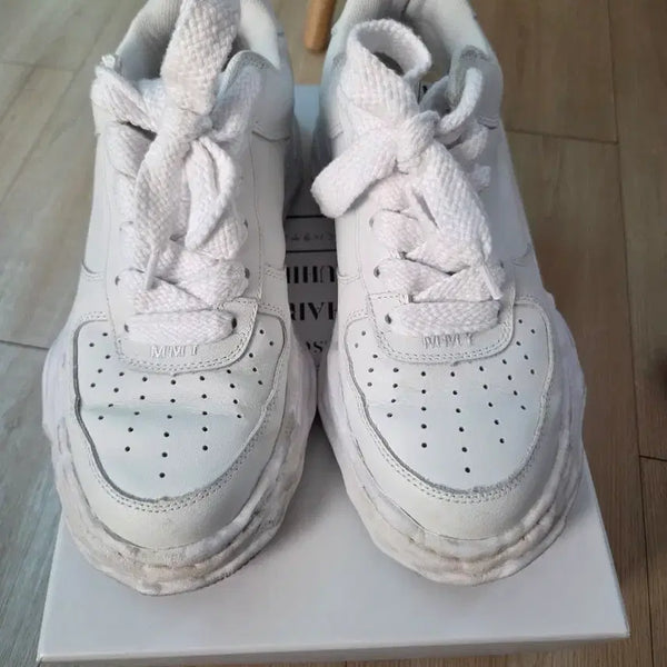 [BUNJANG] Mihara Yasuhiro Wayne Sneakers White Size 43 / 미하라야스히로 웨인 화이트 43사이즈