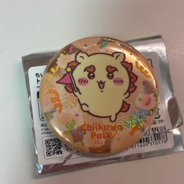 [BUNJANG] Chiikawa Park Cisa Can Badge / 치이카와 파크 시사 캔뱃지