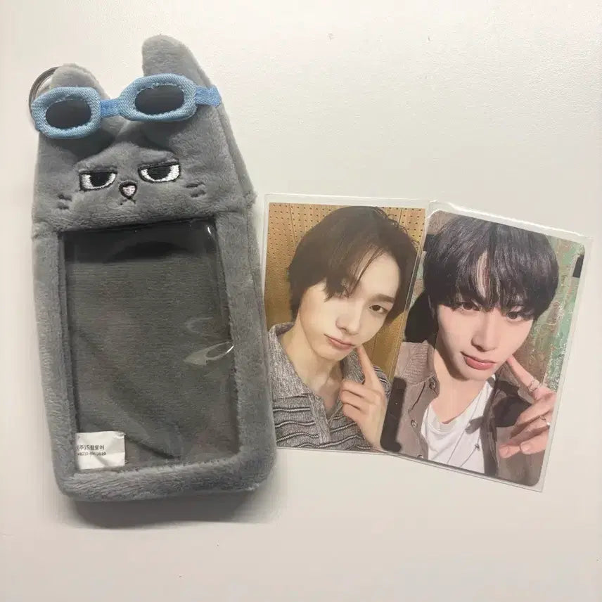 [BUNJANG] Jeonghan Verzatile Photocard Holder + 2 Photocards / 쁘넥도 한탯풍 포카홀더+(포카 2장)