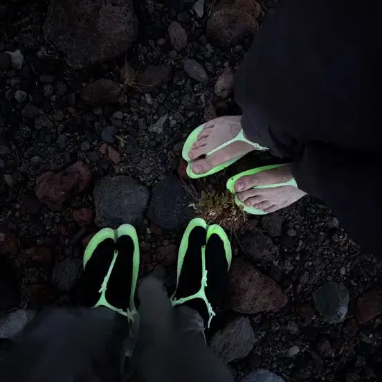 [BUNJANG] GNUHR Footprint Camp Sandal Bundle Set / 일괄 판매 gnuhr 쪼리 / 샌들 280,290사이즈