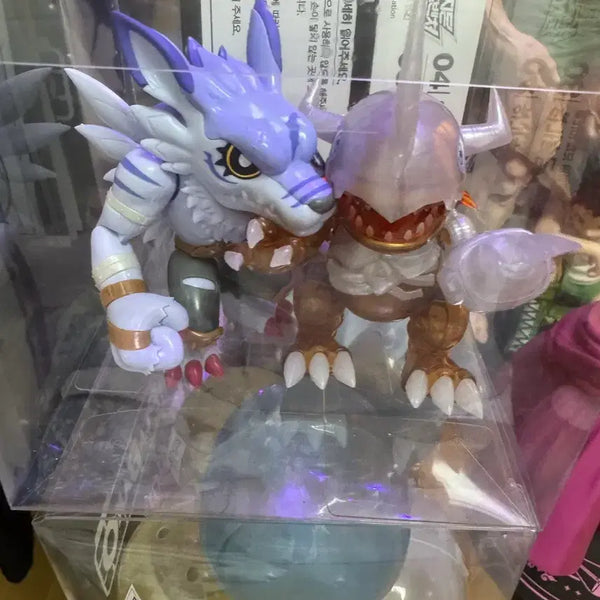 [BUNJANG] Digimon Plastic Model Kit - WereGarurumon & MetalGarurumon / 디지몬 프라바코 4번 7번 워가루몬 메탈그레이몬