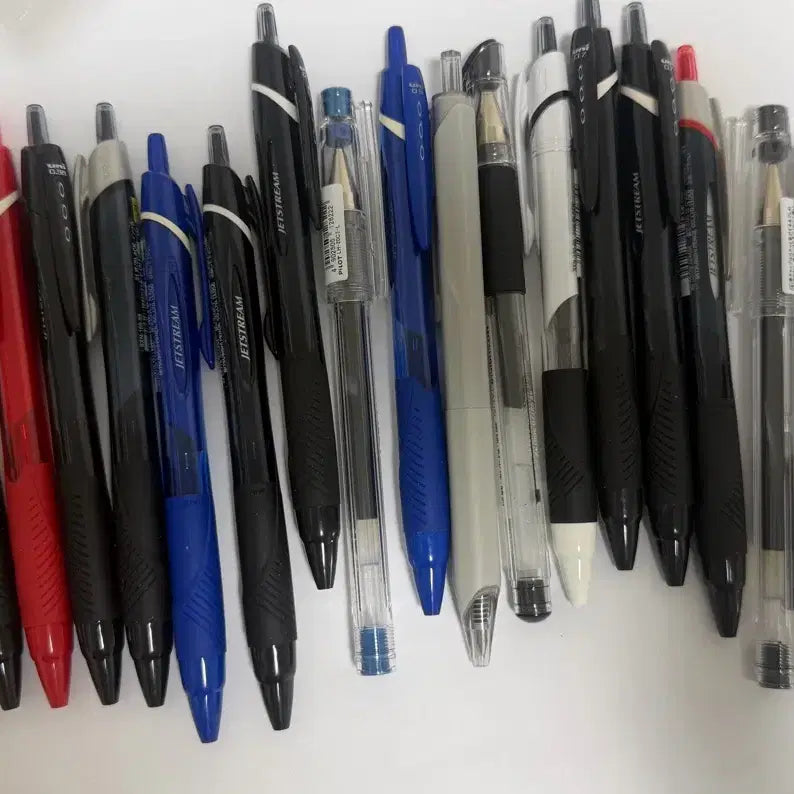 [BUNJANG] Jetstream Ballpoint Pen Set (Black, Red, Blue) / 제트스트림 볼펜 검정/빨강/파랑