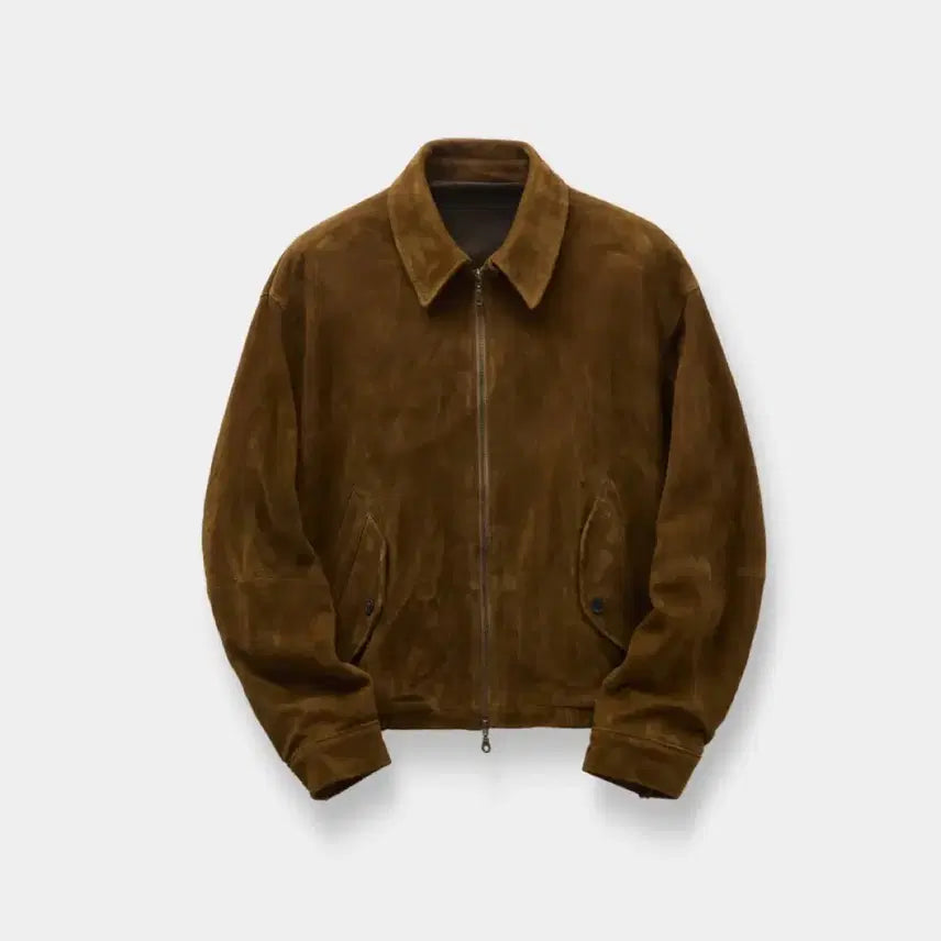 [BUNJANG] Coar 26FW Goat Suede Jacket Swing Top / [L] 쿠어 / 26fw 고트 스웨이드 자켓 스윙탑