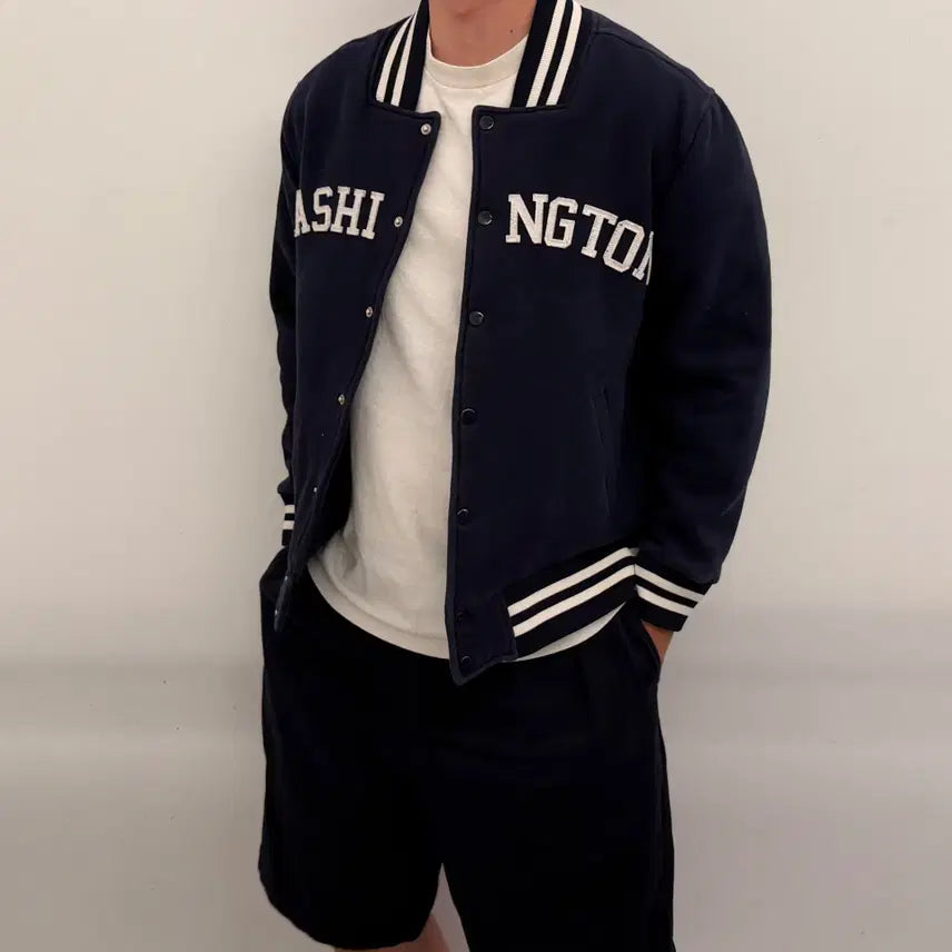 [BUNJANG] Sly Varsity Jacket XL / 슬라이 바시티 자켓