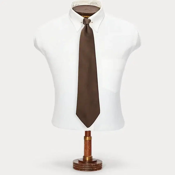 [BUNJANG] RRL Double RL Satin Solid Necktie / rrl 더블알엘 사틴 솔리드 넥틴이