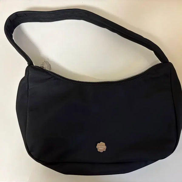 [BUNJANG] Covenat Cloverheart Sasha Hobo Bag Black / 커버낫 클로버하트 샤샤 호보백