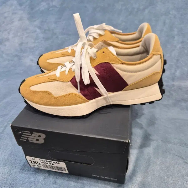 [BUNJANG] New Balance 327 Curry 260mm / 뉴발란스 327 커리 사이즈 260 실내 시착 새상품 판매합니다.