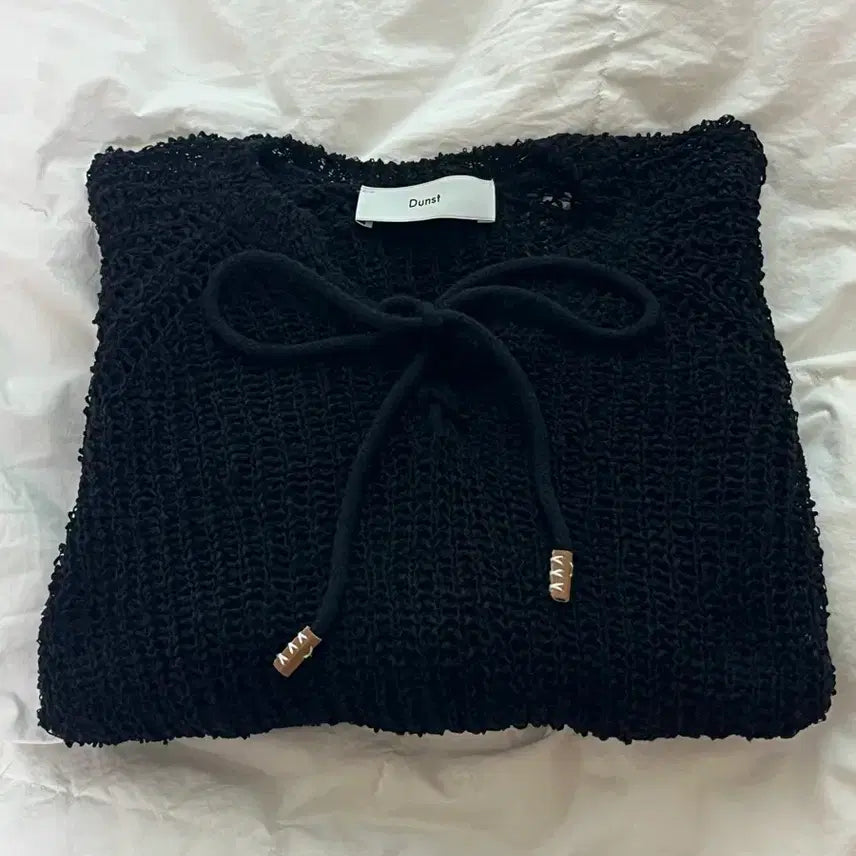 [BUNJANG] Dunst Black Knit Sweater / 던스트 블랙니트