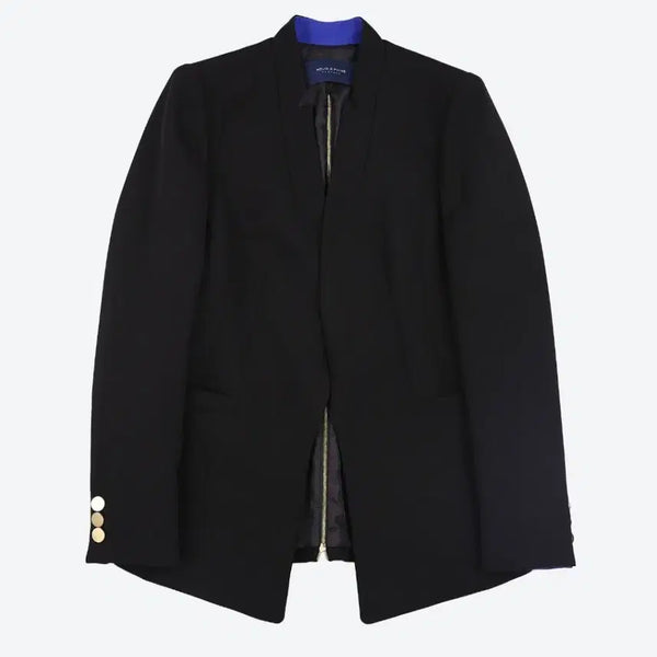 [BUNJANG] MOJO.S.FINE Black Zip-Up Jacket / 모조에스핀 백집업 쟈켓