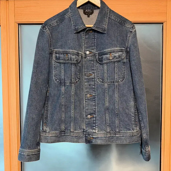 [BUNJANG] A.P.C. Denim Trucker Jacket / Apc 데님 트러커 자켓