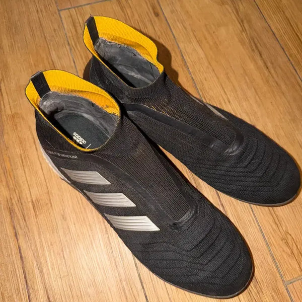 [BUNJANG] Gosha Rubchinskiy x Adidas Copa Predator Sneakers Black/Silver 280 / Gosha Rubchinskiy 아디다스 코파 프레데터 스니커즈 280
