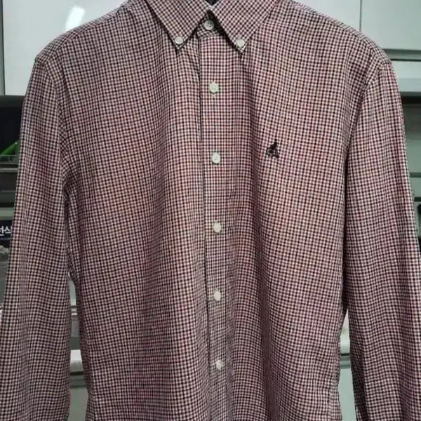 [BUNJANG] Beanpole Slim Fit Check Pattern Shirt 95 / 빈폴 (남95큰90)슬림핏 셔츠 95