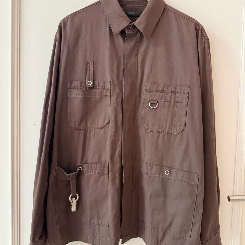 [BUNJANG] UNDERCOVER Multi Pocket Clip Work Shirt / 언더커버(UNDERCOVER) 멀티포켓클립워크셔츠