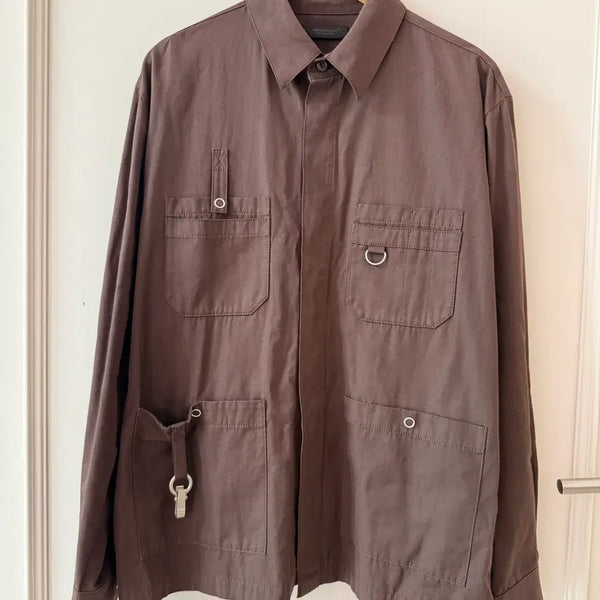 [BUNJANG] UNDERCOVER Multi Pocket Clip Work Shirt / 언더커버(UNDERCOVER) 멀티포켓클립워크셔츠