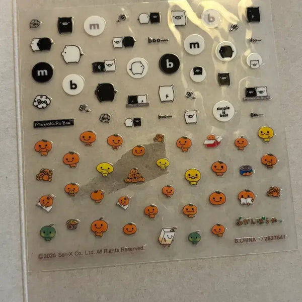 [BUNJANG] San-X Nail Stickers / 산엑스 네일 스티커