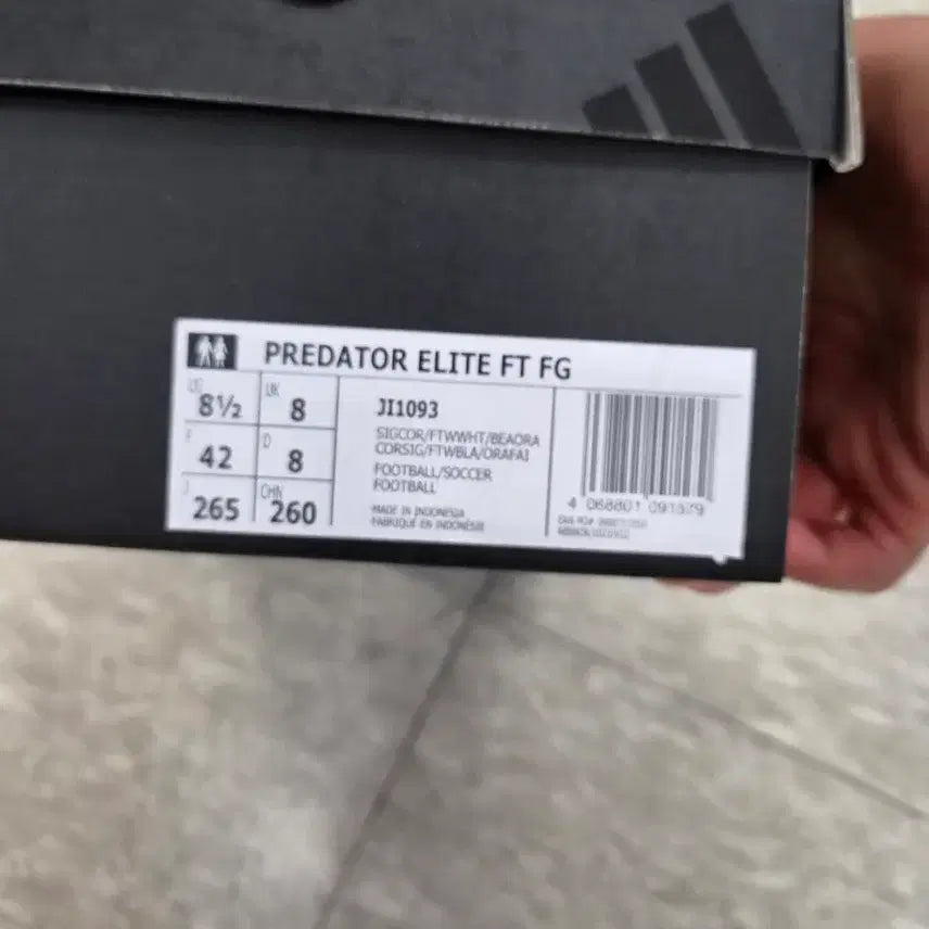 [BUNJANG] Adidas Predator Elite FG Football Boots / 아디다스 프레데터 엘리트 FG 축구화