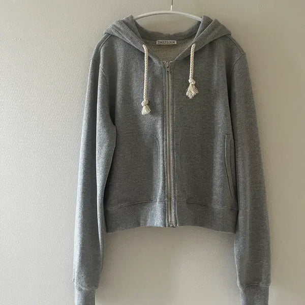 [BUNJANG] Daily Look Hoodie Zip-Up (Size S) / 데일리룩 후드집업(s)