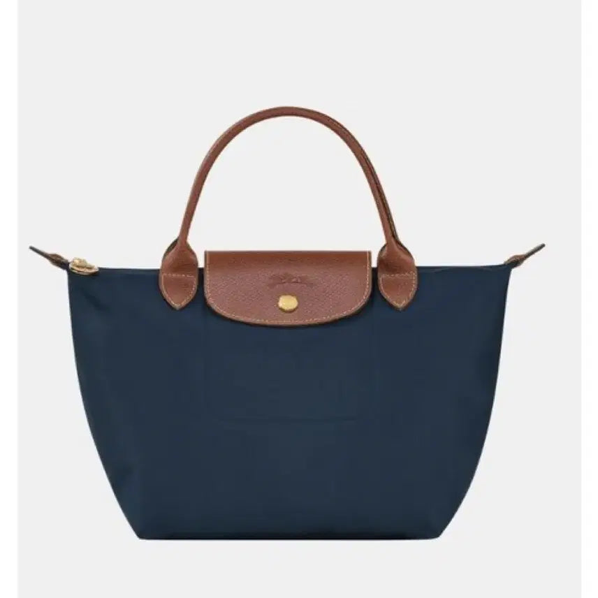 [BUNJANG] Longchamp Le Pliage Flipback Tote Bag Navy Small / 롱샴 플립백 토트백 네이비 롱샴 르 플리아쥬 접이식 토트백 소형 S 사이즈가방. 무료배송