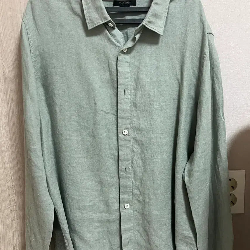 [BUNJANG] Jill Stuart New York Linen Shirt / 질 스튜어트 뉴욕 린넨 셔츠